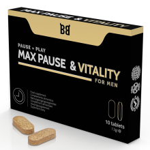 BLACK BULL - MAX PAUSE VITALITY RETARDANT PER UOMINI 10 CAPSULE