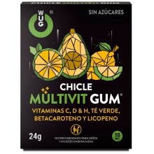 WUG GUM - MULTIVIT VITAMIN C, H, D, BETA-CAROTENE, LYCOPENE AND