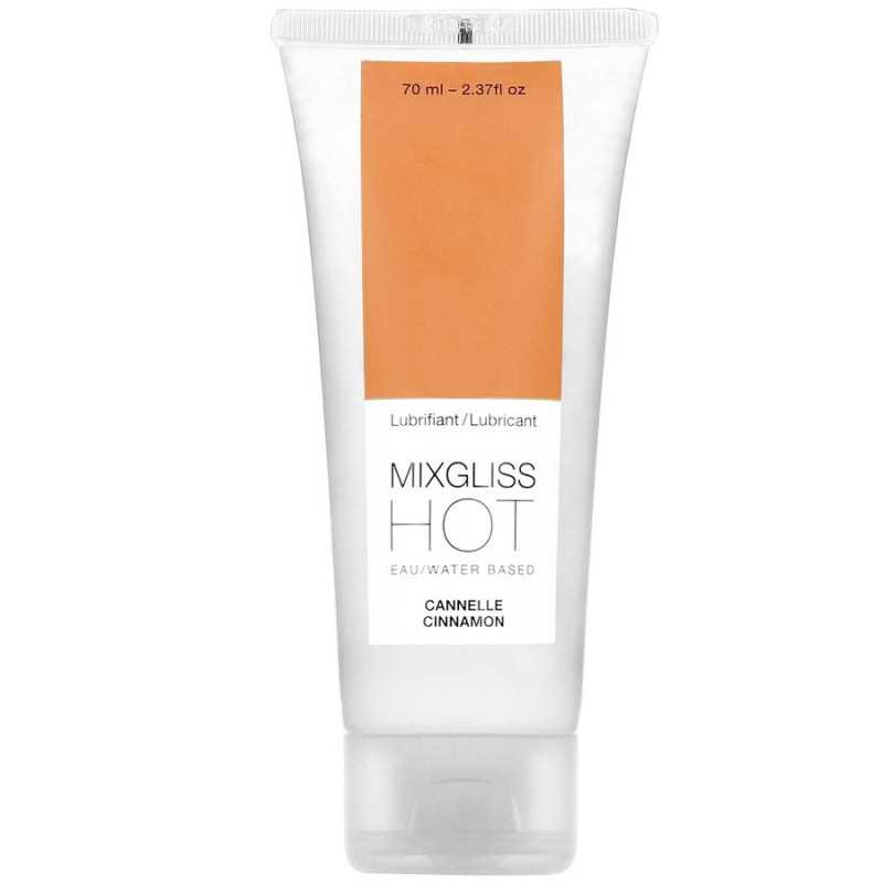 MIXGLISS - LUBRIFIANT EFFET CHALEUR SAVEUR CANNELLE 70ML