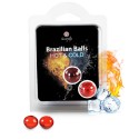 SECRETPLAY - BRAZILIAN BALLS HEAT COLD EFFECT 2 UNITS