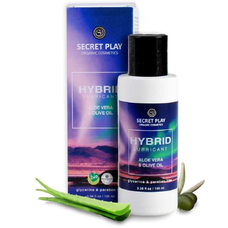 SECRETPLAY - LUBRIFICANTE ORGÂNICO HÍBRIDO 100 ML SECRETPLAY - LUBRIFICANTE ORGÂNICO HÍBRIDO 100 ML