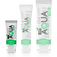 BIOAQUA - LUBRIFICANTE INGREDIENTES NATURAIS À BASE DE ÁGUA 50