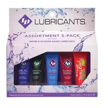 ID JUICY LUBE - CONFEZIONE ASSORTITA DA 5 TUBI LUBRIFICANTI DA