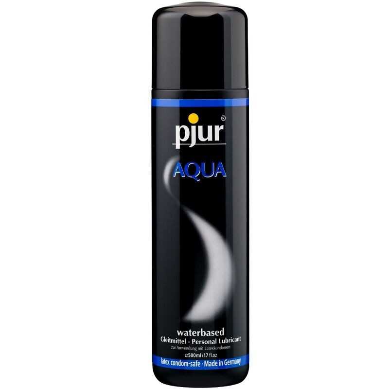 PJUR - LUBRIFICANTE À BASE DE ÁGUA AQUA 500 ML