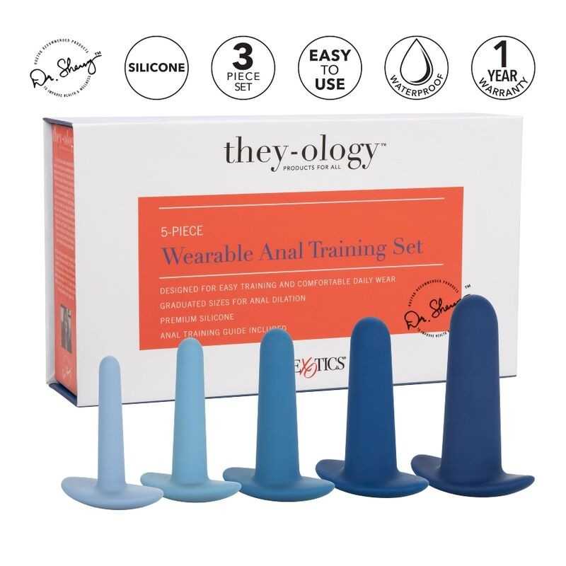 CALEXOTICS - CONJUNTO DE TREINAMENTO ANAL VESTÍVEL 5 PEAS CALEXOTICS - CONJUNTO DE TREINAMENTO ANAL VESTÍVEL 5 PEAS