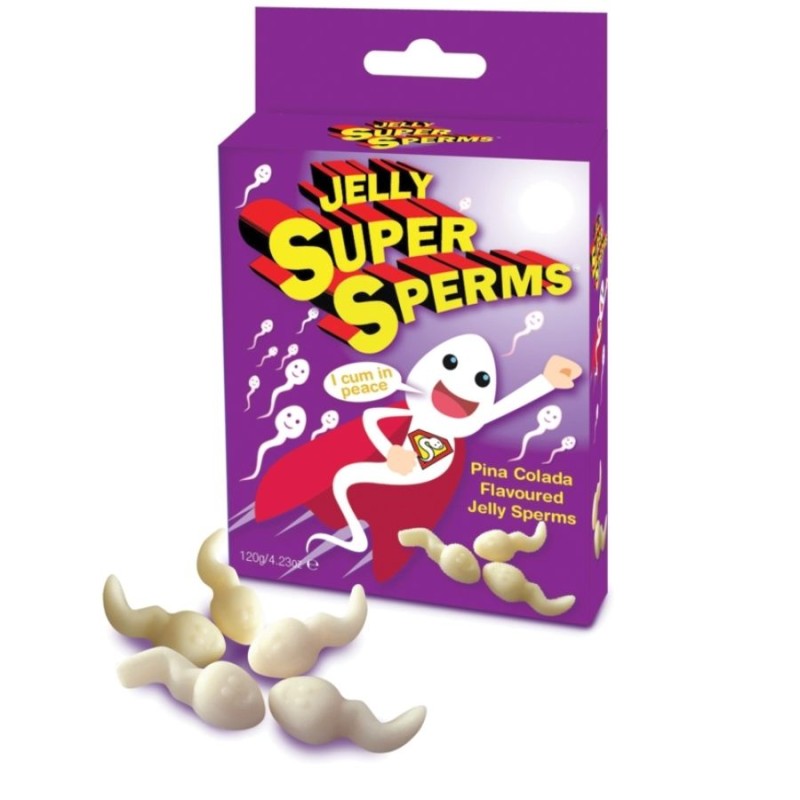 SPENCER FLEETWOOD - JELLY SUPER SPERM GUMMI FORM SPERM 120 GR