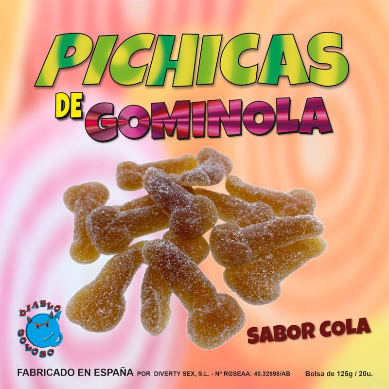 DIABLO GOLOSO - TRANCHES DE GOMME AU COLA