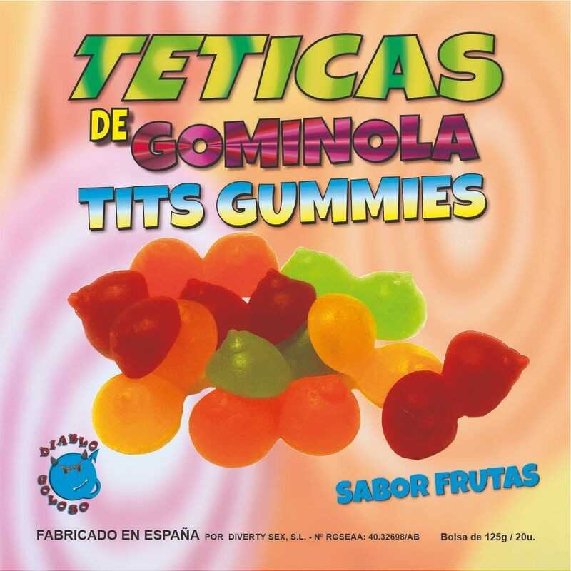 DIABLO GOLOSO - TÉTINES GOMMEUSES BRILLANTES ASSORTIES DIABLO GOLOSO - TÉTINES GOMMEUSES BRILLANTES ASSORTIES