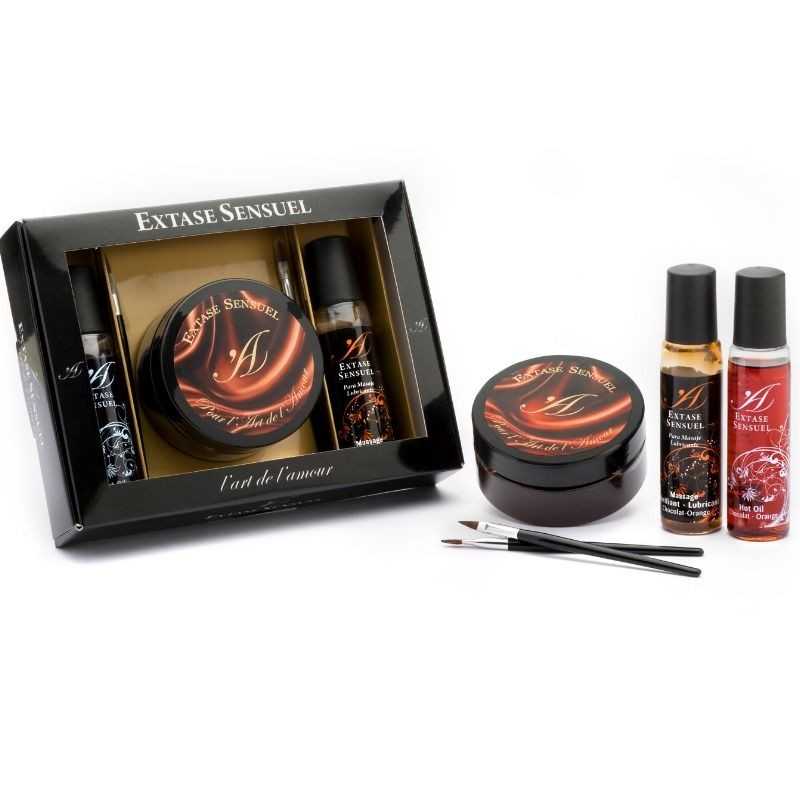EXTASE SENSUAL - KIT DE PEITO DE CHOCOLATE AFRODISÍACO EXTASE SENSUAL - KIT DE PEITO DE CHOCOLATE AFRODISÍACO