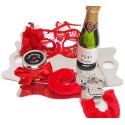 INEDIT - EROTIC KIT RED VENETIAN MASK