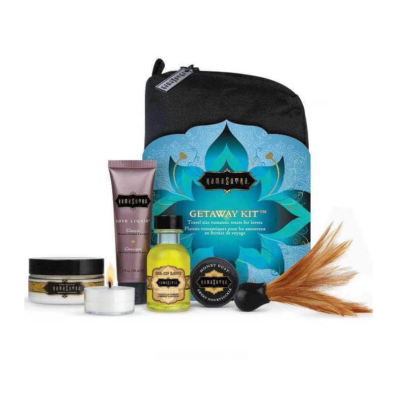KAMASUTRA - ROMANTISCHES UND LUXURIÖSES KIT IN REISEGRÖSSE KAMASUTRA - ROMANTISCHES UND LUXURIÖSES KIT IN REISEGRÖSSE