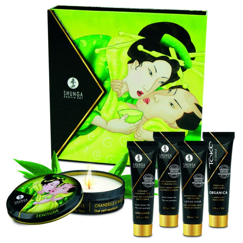 SHUNGA - KIT THÉ VERT BIO SECRET GEISHA