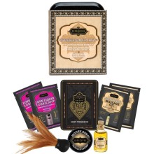 KAMASUTRA - WEEKENDER KIT EN ÉTAIN VANILLE CRÈME VANILLE