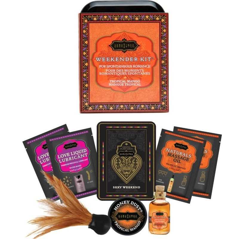 KAMASUTRA - WEEKENDER KIT EN ÉTAIN POIGNÉE TROPICALE KAMASUTRA - WEEKENDER KIT EN ÉTAIN POIGNÉE TROPICALE