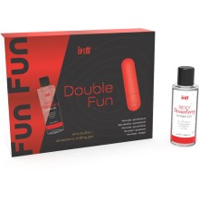 INTT RELEASES - KIT DOUBLE FUN AVEC BULLET VIBRANT ET GEL DE