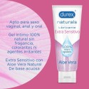 DUREX - LUBRIFICANTE NATURALS EXTRA SENSÍVEL 100 ML