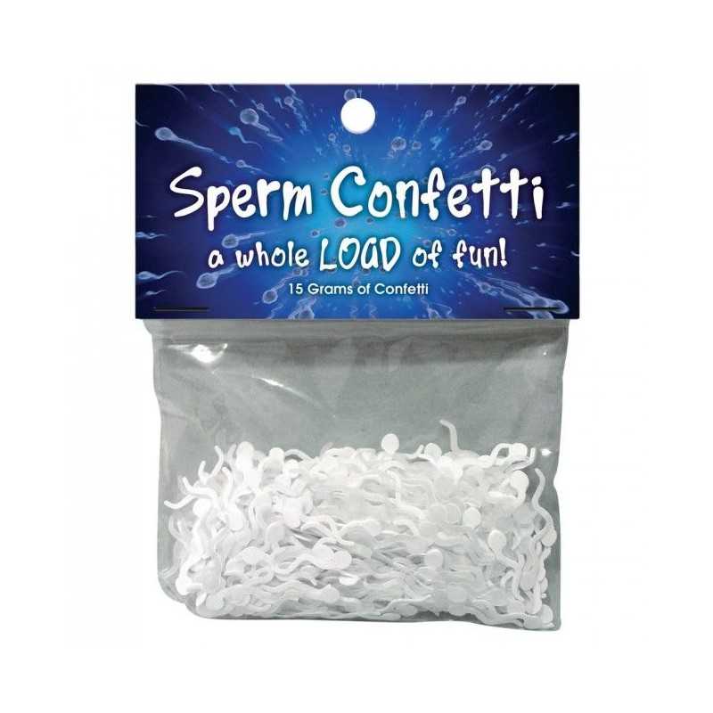 KHEPER GAMES - SPERM-SHAPED CONFETTI