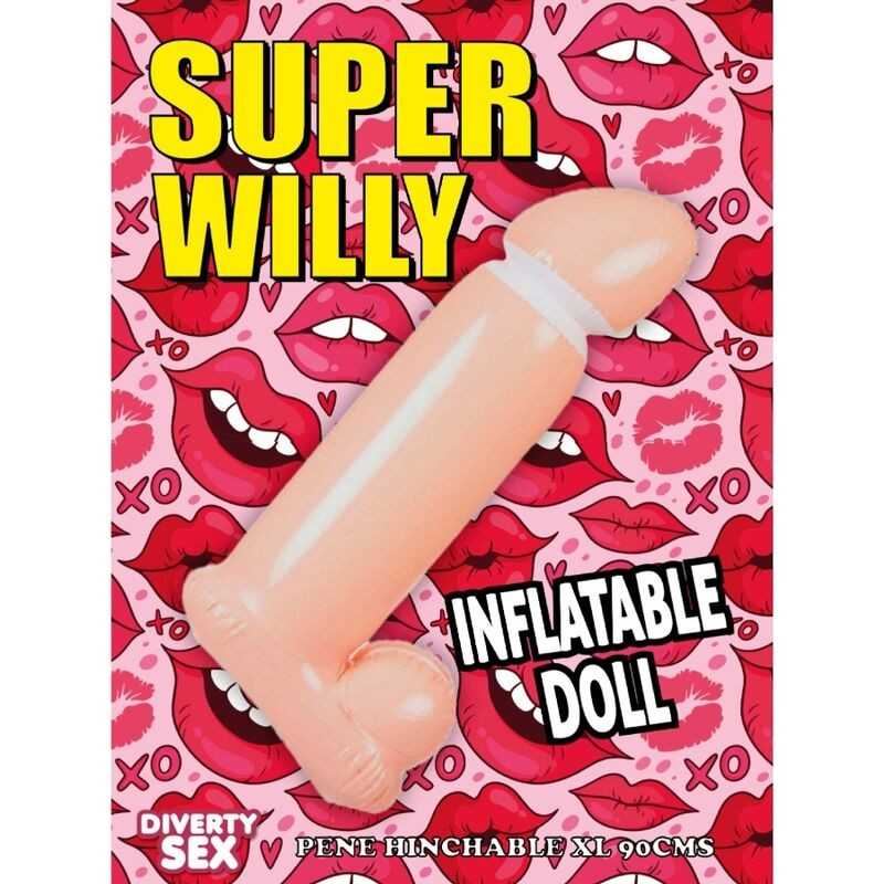 DIABLO PICANTE - PENE HINCHABLE 100 CM DIABLO PICANTE - PENE HINCHABLE 100 CM