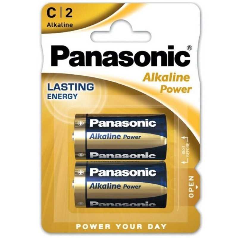 PANASONIC - BRONZE BATTERY C LR14 2 EINHEITEN