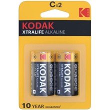 KODAK - BATERIAS ALCALINAS XTRALIFE CX 2 UNIDADES