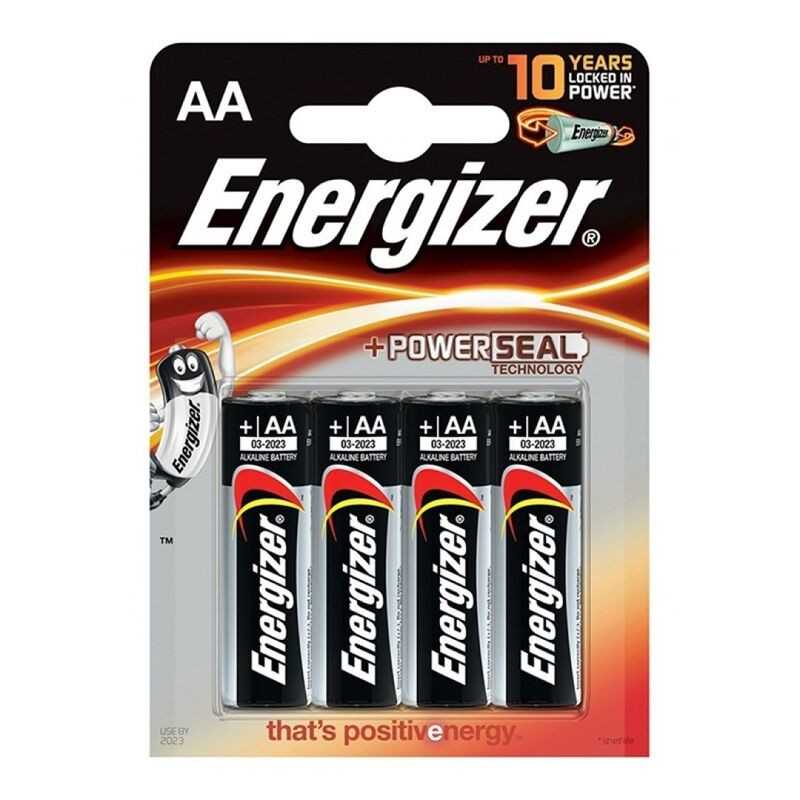 ENERGIZER - BATERIA ALCALINA AA LR6 *4