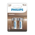 PHILIPS - BATTERIE ALCALINE C LR14 BLISTER*2