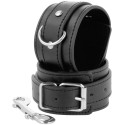 DARKNESS - SCHWARZE VERSTELLBARE HANDSCHELLEN MIT DOPPELTEM