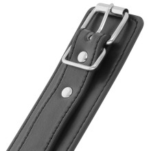 DARKNESS - SCHWARZE VERSTELLBARE HANDSCHELLEN MIT DOPPELTEM