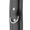 DARKNESS - SCHWARZE VERSTELLBARE HANDSCHELLEN MIT DOPPELTEM