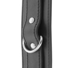 DARKNESS - SCHWARZE VERSTELLBARE HANDSCHELLEN MIT DOPPELTEM