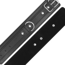 DARKNESS - SCHWARZE VERSTELLBARE HANDSCHELLEN MIT DOPPELTEM