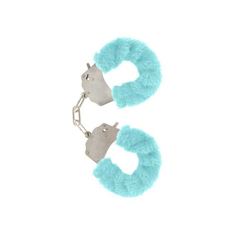 TOYJOY - FURRY FUN CUFFS BONDAGE AZUL