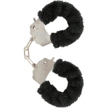 TOYJOY - FURRY FUN CUFFS BONDAGE BLACK