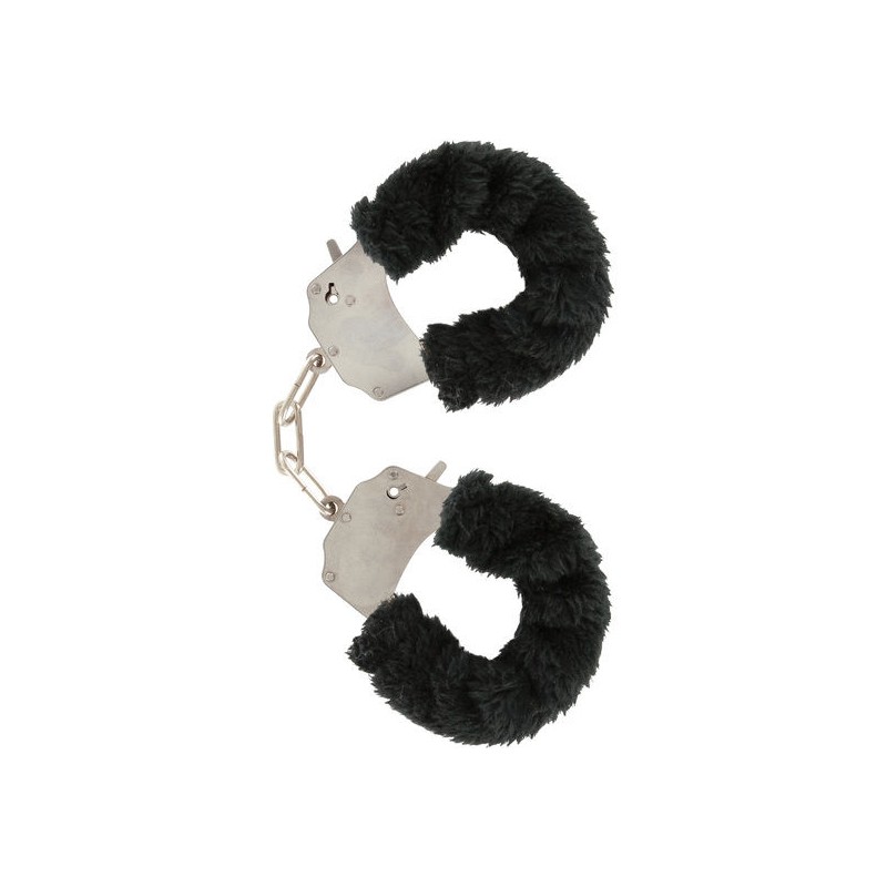 TOYJOY - FURRY FUN CUFFS BONDAGE BLACK