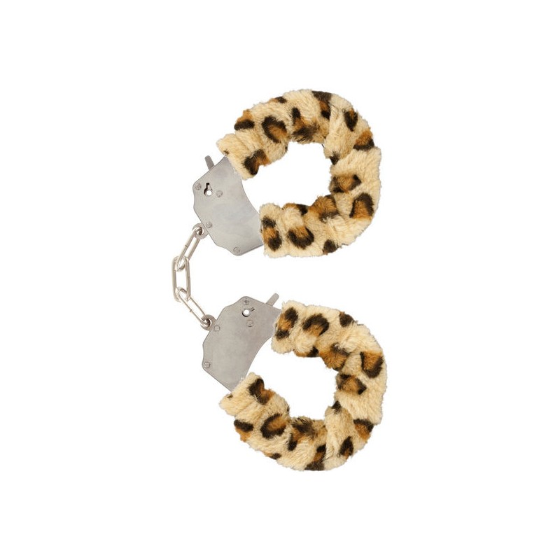 TOYJOY - PUNHOS FURRY FUN BONDAGE LEOPARDO