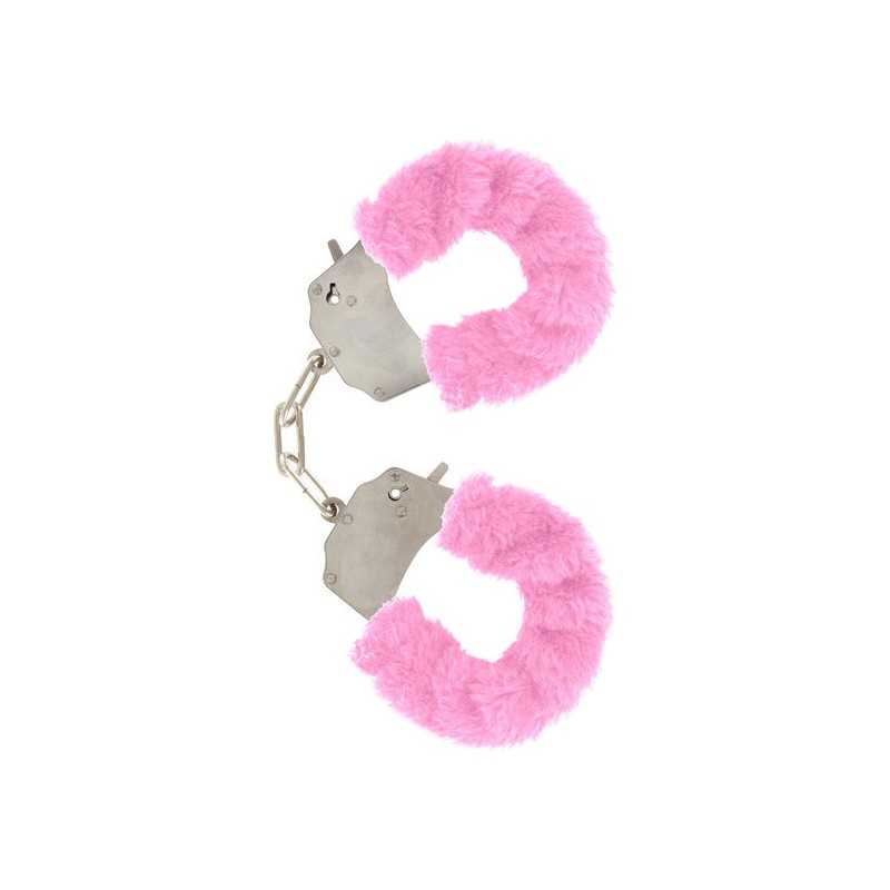 TOYJOY - FURRY FUN CUFFS BONDAGE PINK