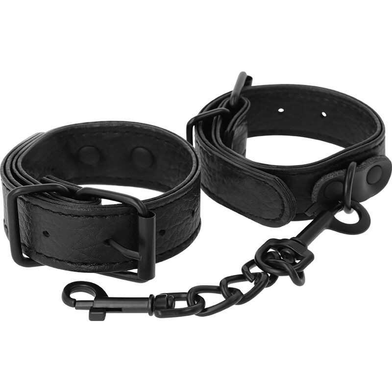 DARKNESS - BREITE, DÜNNE TEXTURIERTE HANDSCHELLEN DARKNESS - BREITE, DÜNNE TEXTURIERTE HANDSCHELLEN