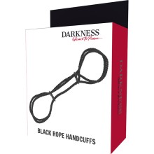 DARKNESS - HANDSCHELLEN ODER KNÖCHEL-HANDSCHELLEN AUS 100 %
