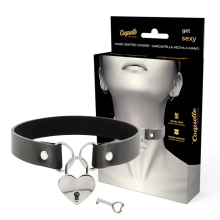 COQUETTE CHIC DESIRE - VEGANE LEDER-HALSKETTE MIT