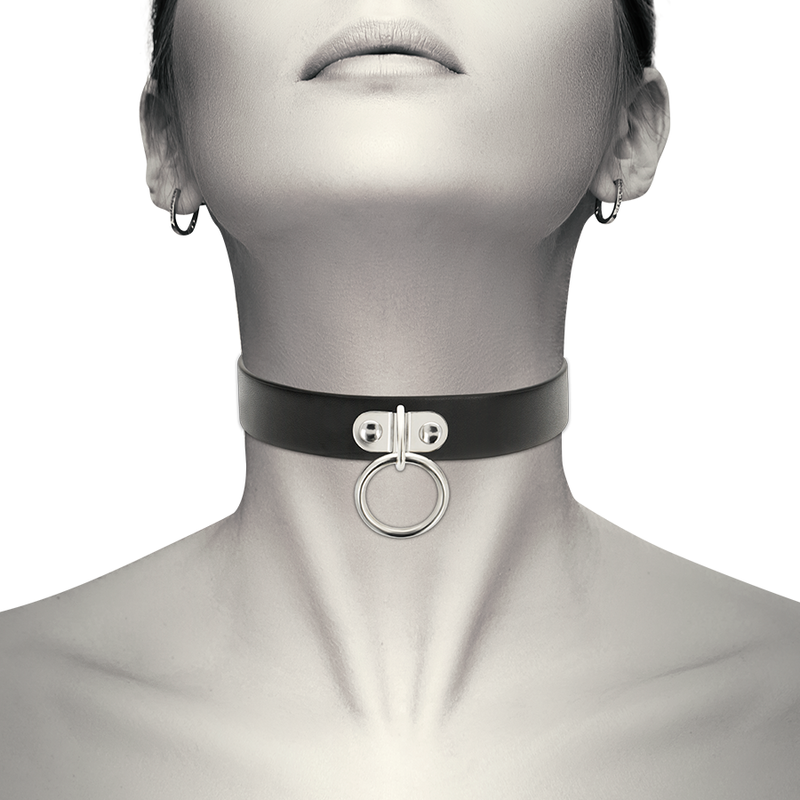 COQUETTE CHIC DESIRE - COLLIER EN CUIR VEGAN FEMME ACCESSOIRE COQUETTE CHIC DESIRE - COLLIER EN CUIR VEGAN FEMME ACCESSOIRE