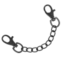 FETISH SUBMISSIVE ORIGEN - VEGAN LEATHER HANDCUFFS WITH