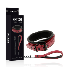 FETISH SUBMISSIVE DARK ROOM - COLLIER CHAÎNE DOUBLURE EN