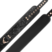 BEGME - BLACK EDITION PREMIUM VEGAN LEATHER COLLAR WITH