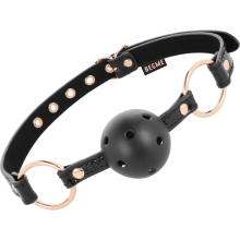 BEGME - BLACK EDITION BALL GAG VEGAN IN PELLE