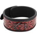 BEGME - RED EDITION PREMIUM VEGAN LEATHER COLLAR WITH NEOPRENE