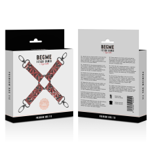 BEGME - RED EDITION PREMIUM VEGAN LEATHER HOG TIE