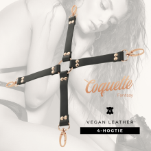 COQUETTE CHIC DESIRE - FANTASY HOG TIE VEGANES LEDER