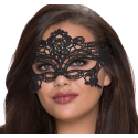 QUEEN LINGERIE - MASQUE LARGE DENTELLE NOIRE