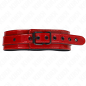 KINK - COLLIER AJUSTABLE ROUGE VIN 37,5-49,5 CM X 5 CM