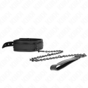 KINK - NEOPREN BONDAGE HALSBAND MODELL 1 MIT GÜRTEL 78 CM VERSTELLBAR 37,5 X 49,5 CM